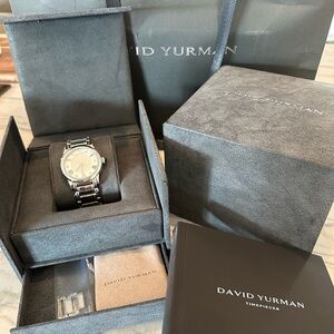 David Yurman Silver and White Women's Watch